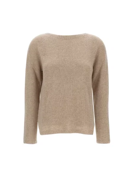 Sweter Max Mara wełniany beżowy