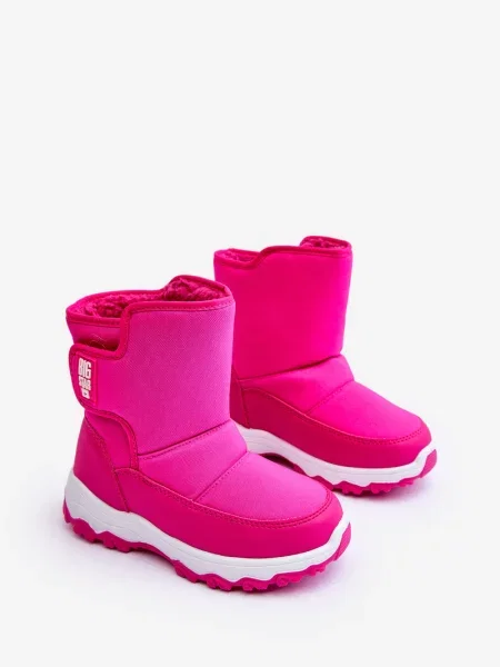 Зимни обувки за сняг Big Star Shoes розово