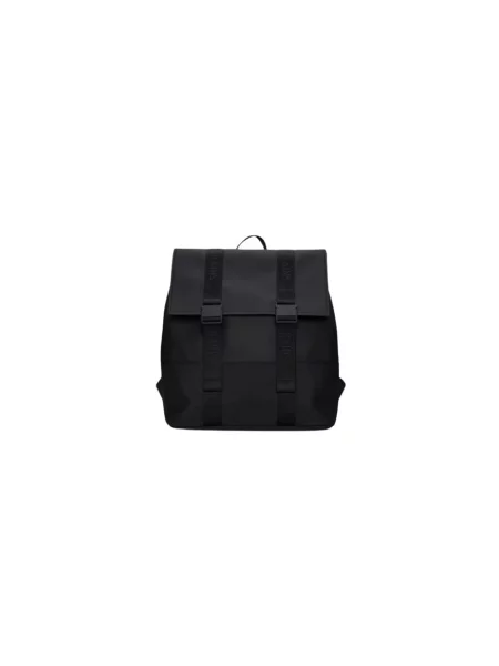 Rains Trail MSN Bag Black Unisex Plecaki i torby Rains Size: One size czarny