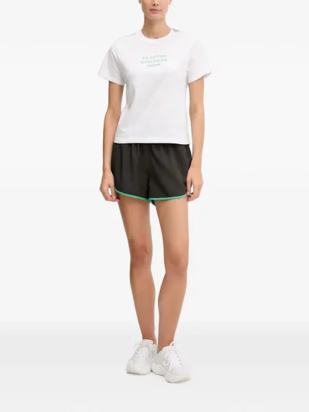 Tricou P.e Nation cu imagine alb