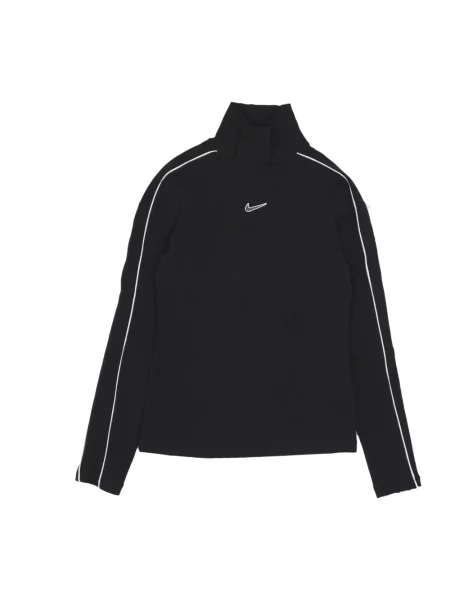 Długi top sportowy Nike z długim rękawem ze spandexu czarny