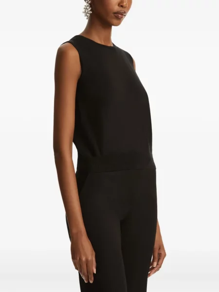 Top Oscar De La Renta negru