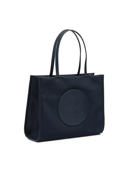 Shopperka Tory Burch niebieska
