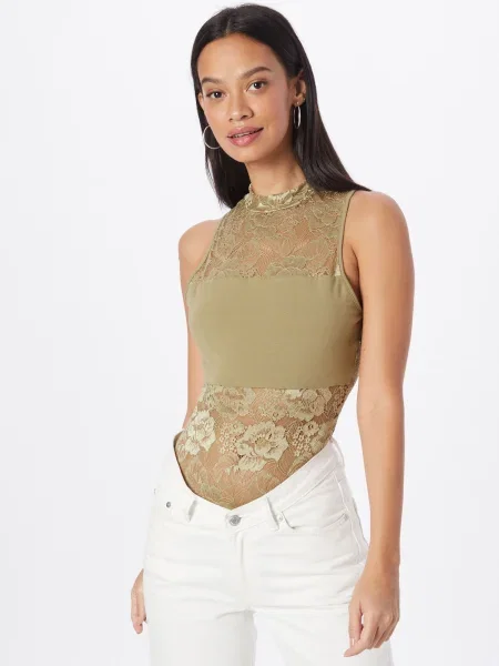 Urban Classics Tricou body kaki