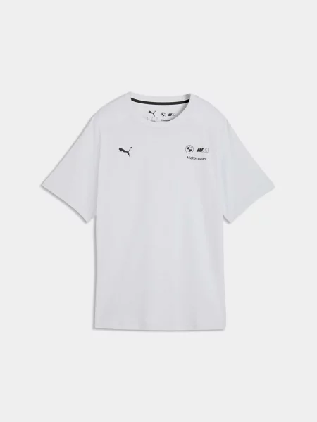 Футболка PUMA Bmw Mms Wmn Ess Tee комбінований верх сірий