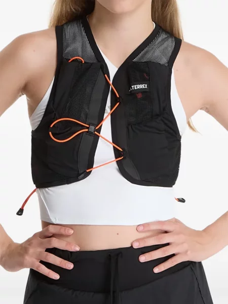 Trčanje remenčić ruksak Adidas od flisa crna