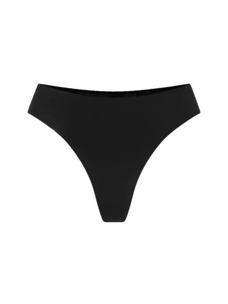 Cfab String bugyik Tanga mit Spitze' fekete