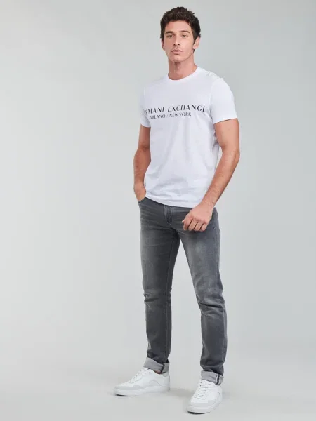 Tricou Armani Exchange alb
