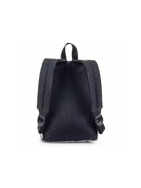 EASTPAK Ruksak Orbit siva melange / karmin crvena / crna bijela