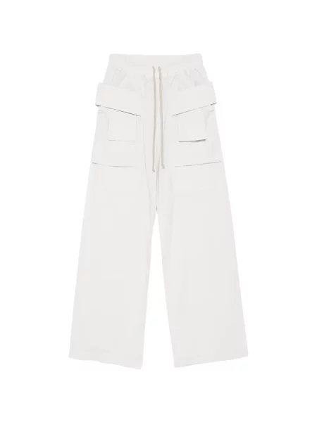 Pantaloni cu șnur Rick Owens Drkshdw cu cordon gri