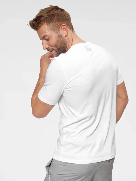 Pánske tréningové tričko Under Armour Sportstyle Left Chest SS white/black biela