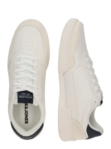 Sneakerși Jack & Jones alb