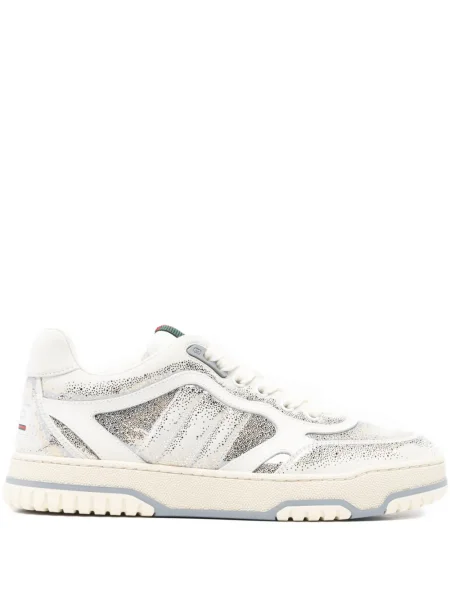 Sneakerși Gucci cu dungi alb