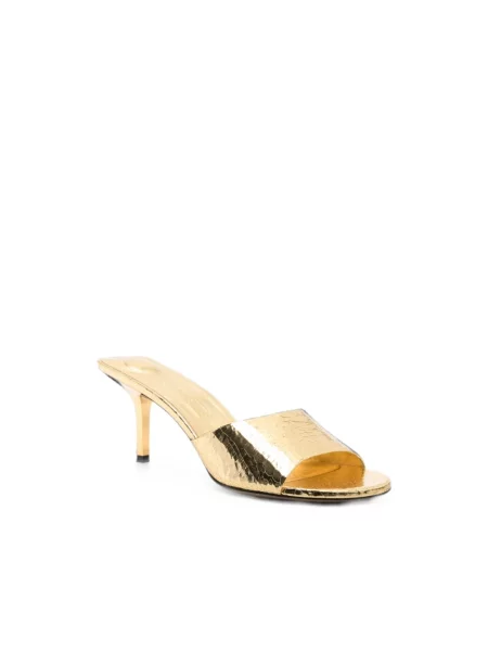 Klapki mules Jacquemus żółte