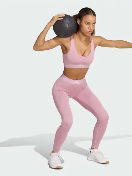 Спортивный топ Adidas фиолетовый