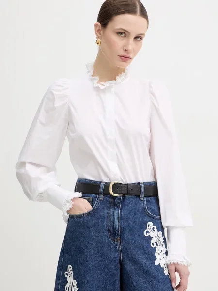 Twinset cămașă din alb