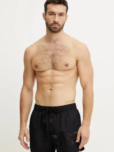 Diesel Plavkové šortky BOXER-SHORTS černé