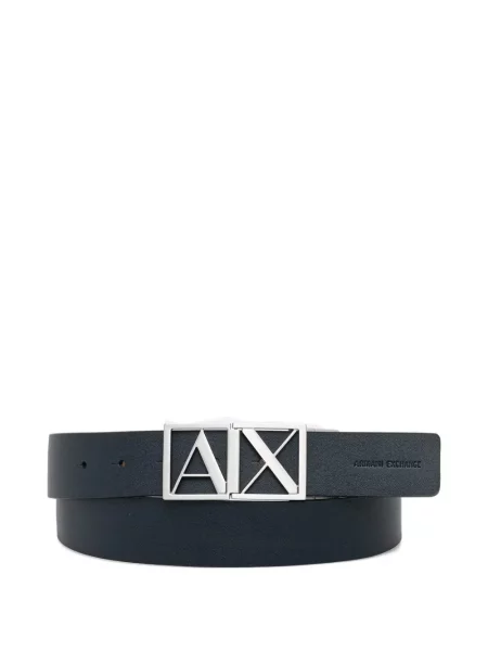 Cu centură reversibil curea Armani Exchange albastru
