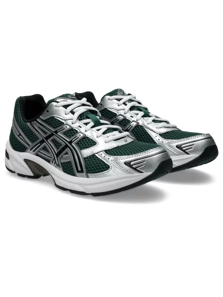 Кросівки повсякденні Asics штучна шкіра зелений