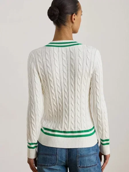 Lauren Ralph Lauren sweter biały