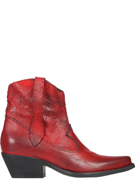 Чоботи L'estrosa червоні