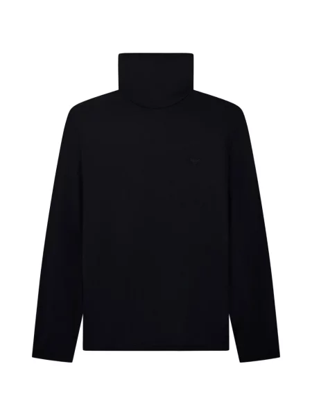 Lung pulover Ea7 Emporio Armani negru