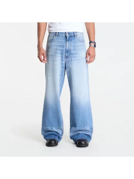 Pantaloni Mm6 Maison Margiela cu 5 buzunare gri