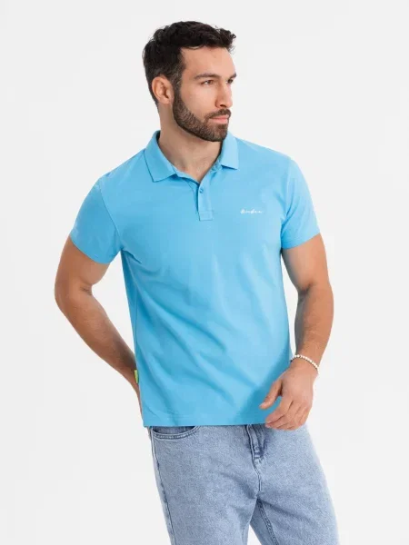 Polo Ombre albastru