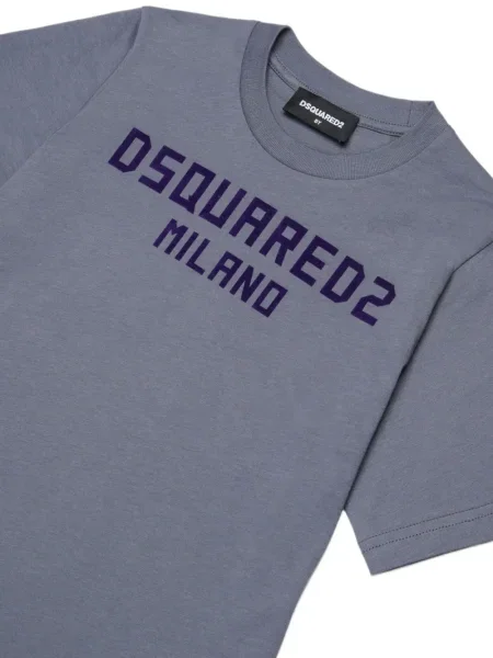 Koszulka dziecięca Dsquared2 szara