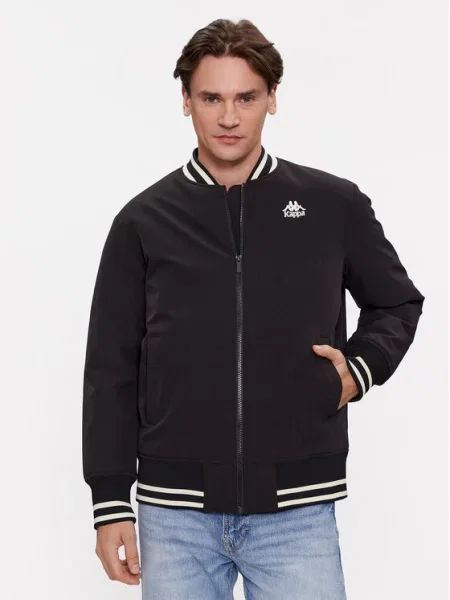 Bomber jakna Kappa crna