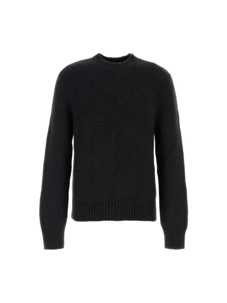 Sweter Burberry czarny