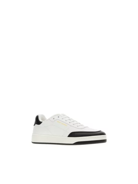 Sneakersy Saint Laurent skórzane białe