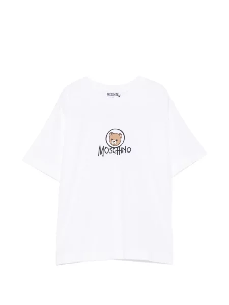 Koszulka dziecięca Moschino biała