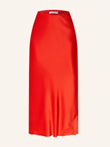 Dorothee Schumacher Spódnica Satynowa Sense Of Shine rot czerwona