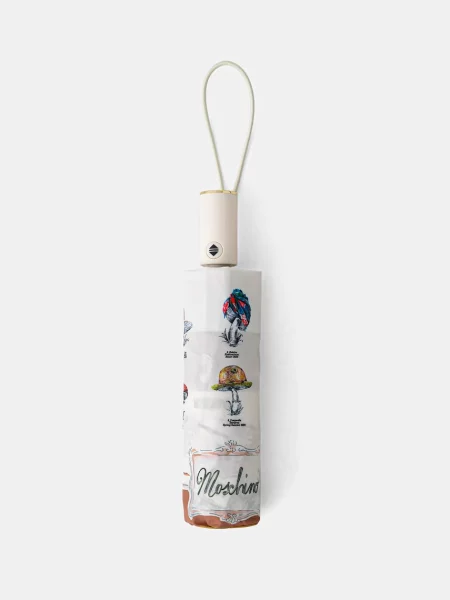 Moschino umbrela automată bej