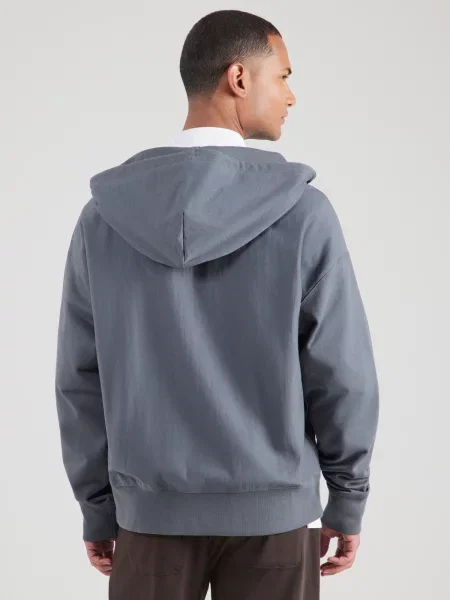 Calvin Klein Jeans Tepláková bunda dymovo modrá