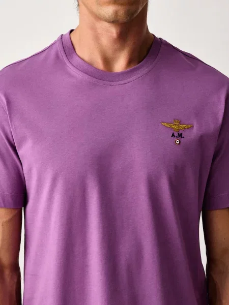 Aeronautica Militare тениска мъжка от виолетово