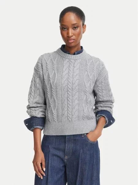 Tommy Hilfiger Пуловер Светлосив