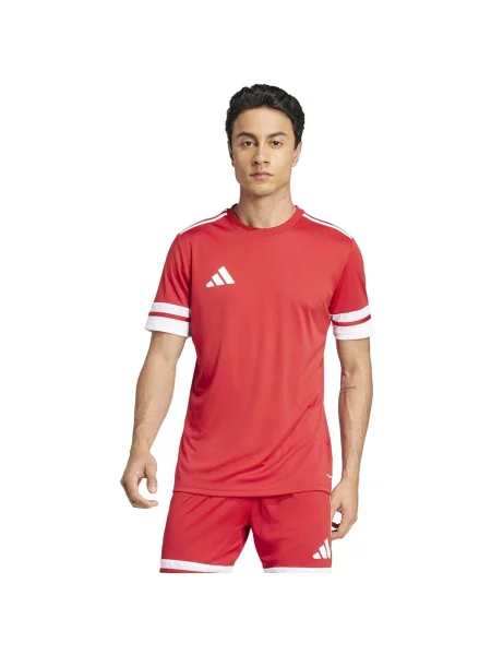 Polo majica Adidas crvena