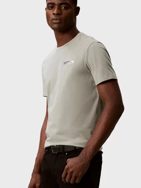 Футболка Calvin Klein с лого мятного цвета