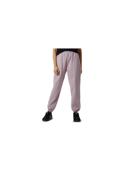 New Balance Athletics Nature State French Terry Sweatpant Kobiety Spodnie New Balance Size: L fioletowy