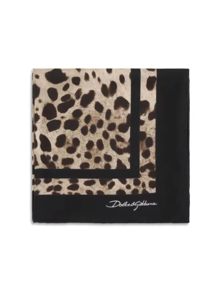 Chusta Dolce And Gabbana w panterkę