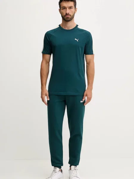 Футболка Puma з аплікацією зелений