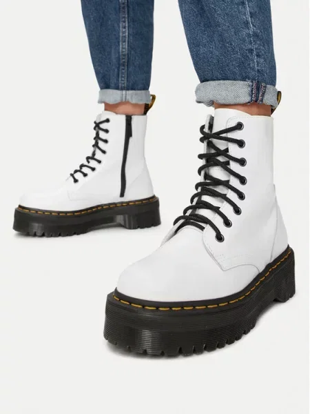 Glany Dr. Martens białe
