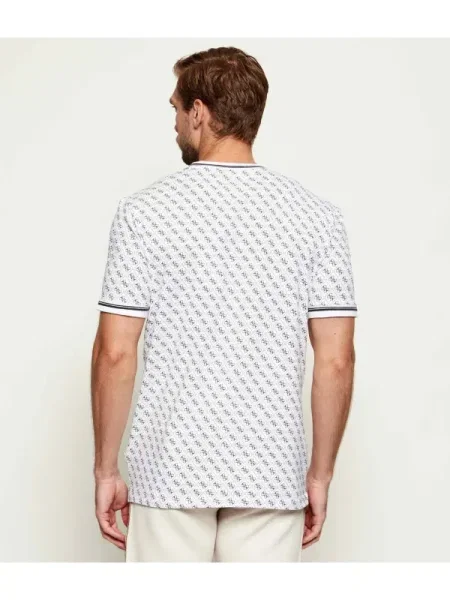 Guess Tricou Marshall alb