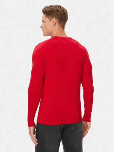 TOMMY HILFIGER Svetr ESSENTIAL' červená