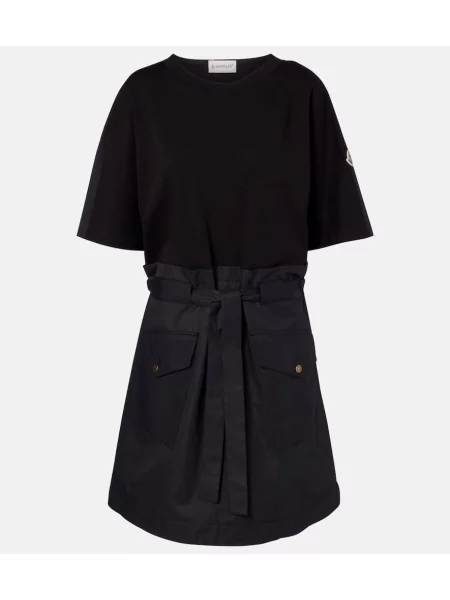 Rochie Moncler din jerseu negru