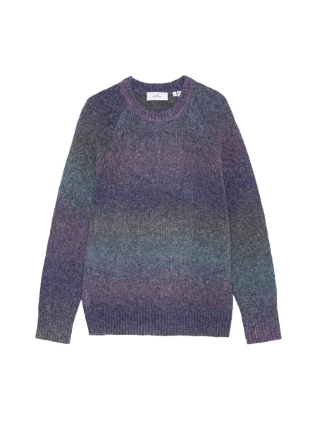 Les Deux Pulover verde / lila / violet albastru
