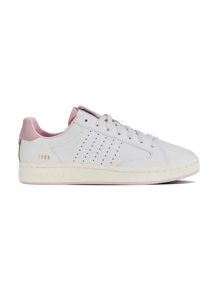 Kožené sneakers boty K-Swiss LOZAN KLUB LTH bílá