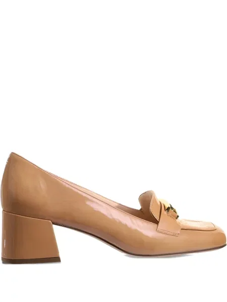 Kožne loaferice Högl smeđa